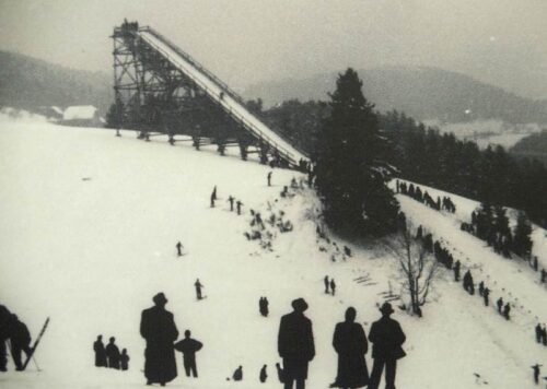 Skisprungschanze Tennenbronn auf der Reute