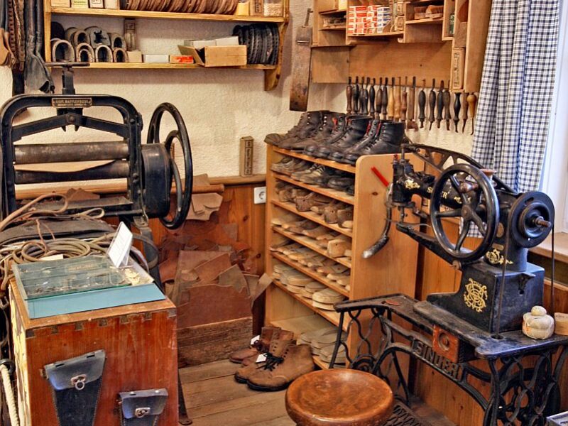 Schuhmacherwerkstatt