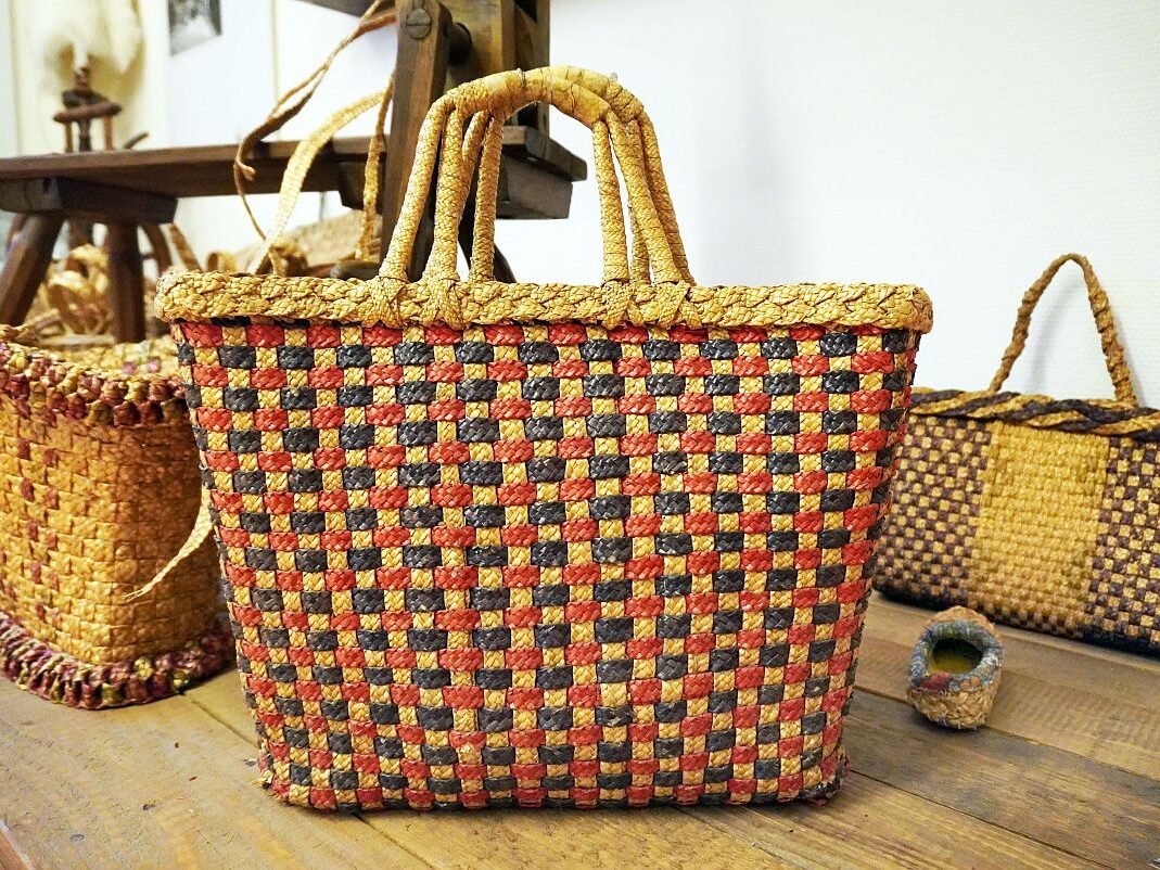 Strohflechten Tasche