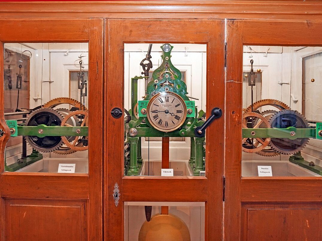 Uhrenmacherwerkstatt Kirchturmuhrwerk