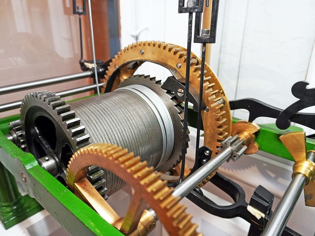 Uhrenmacherwerkstatt Turmuhrwerk