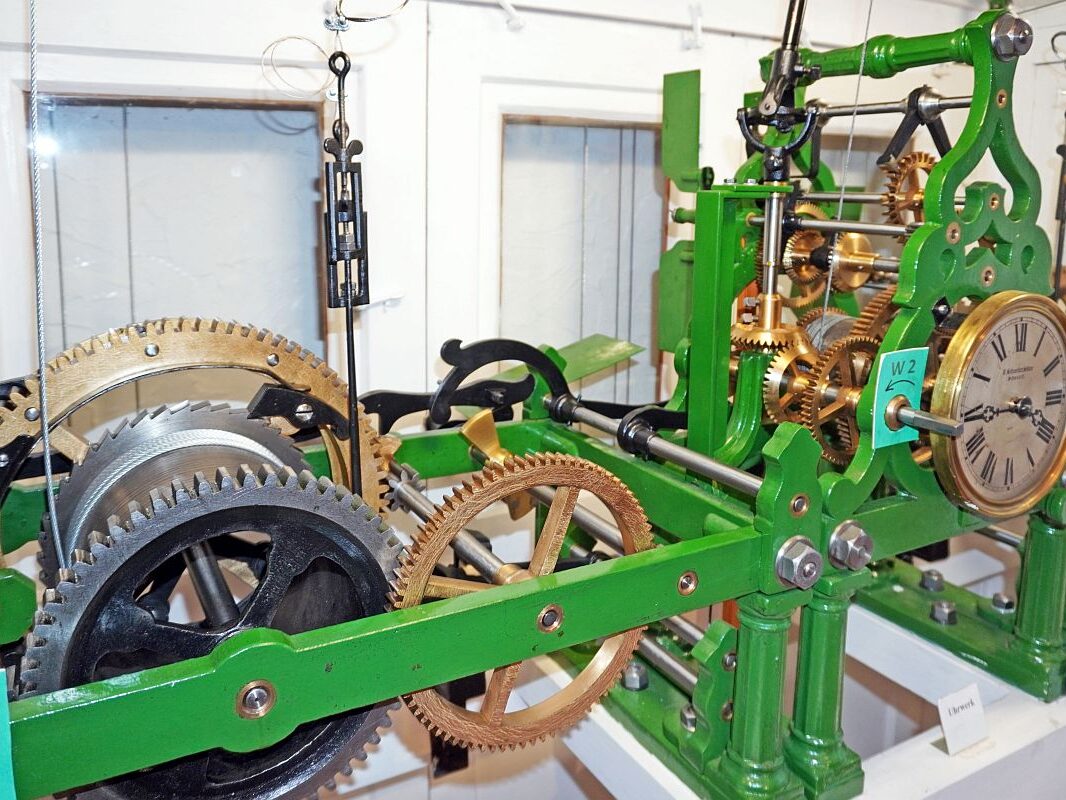 Uhrenmacherwerkstatt Turmuhrwerk