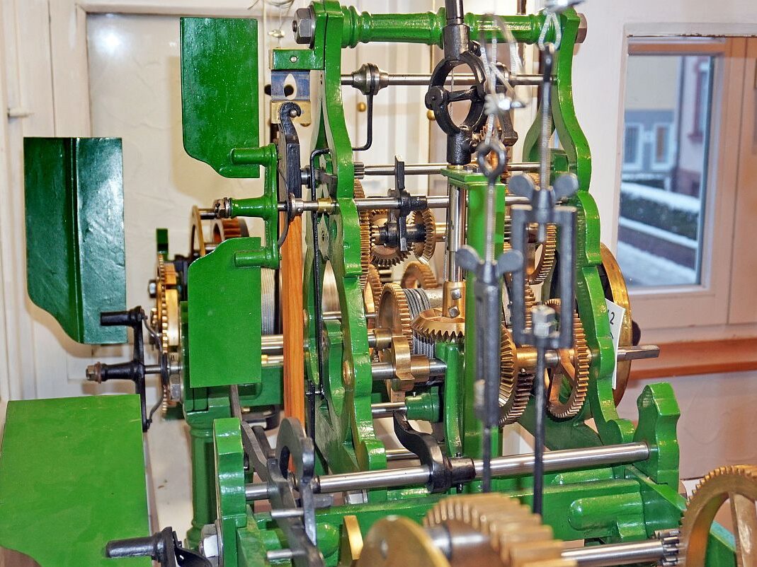 Uhrenmacherwerkstatt Turmuhrwerk