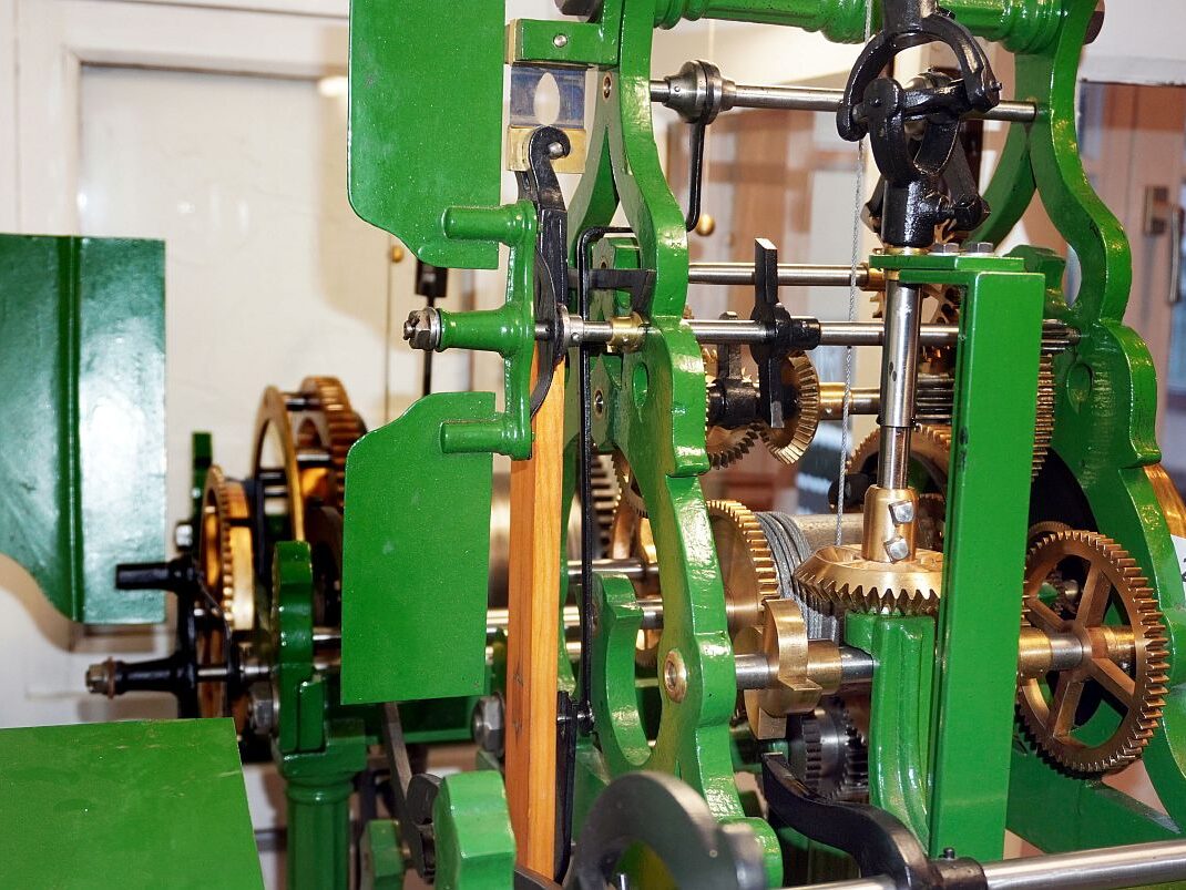 Uhrenmacherwerkstatt Turmuhrwerk