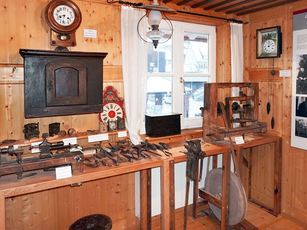 Uhrenmacherwerkstatt