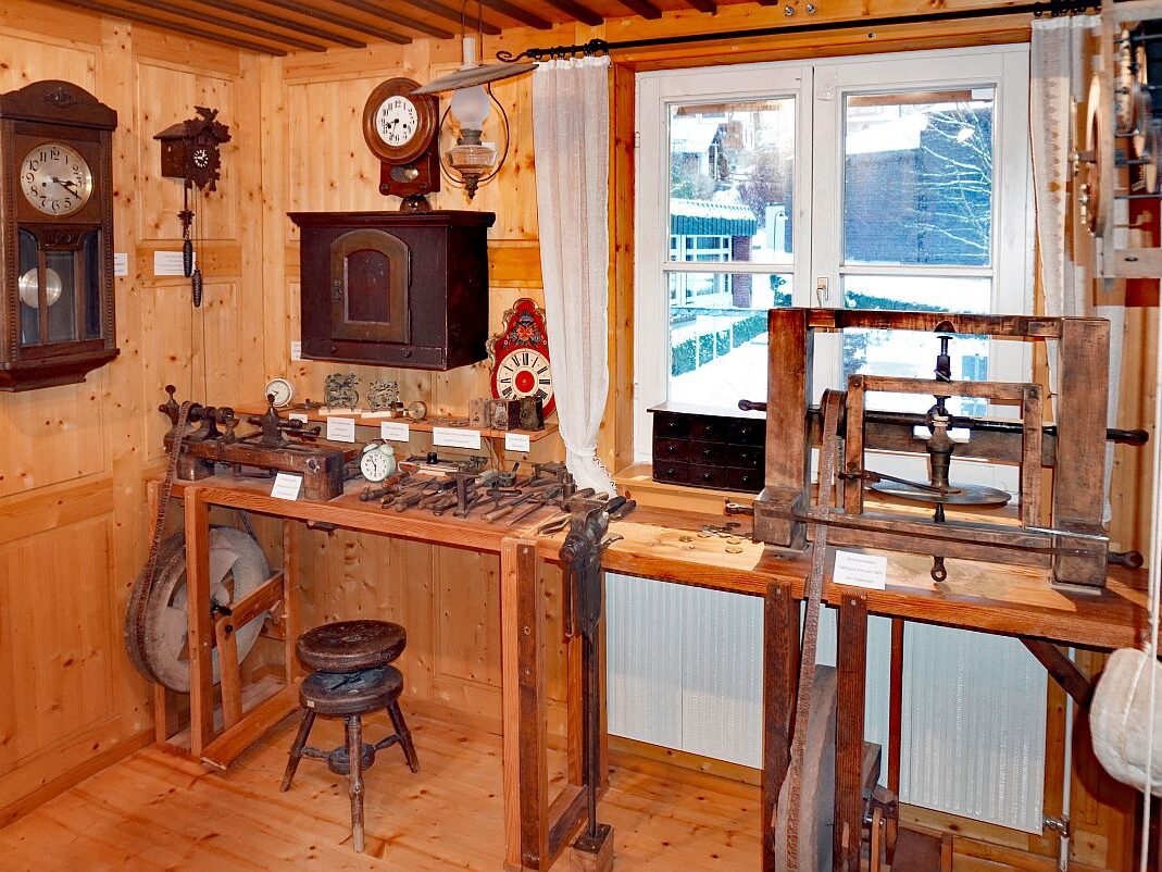 Uhrenmacherwerkstatt