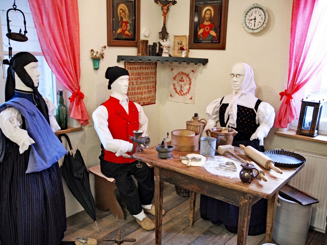 Szene am Küchentisch