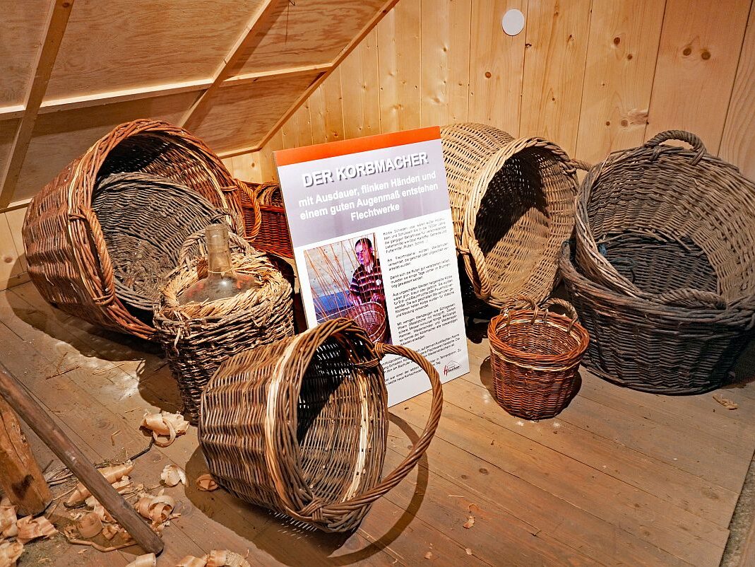 Körbe des Korbmachers