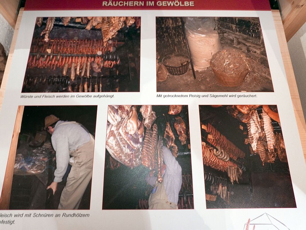 Räuchern von Fleisch und Wurst