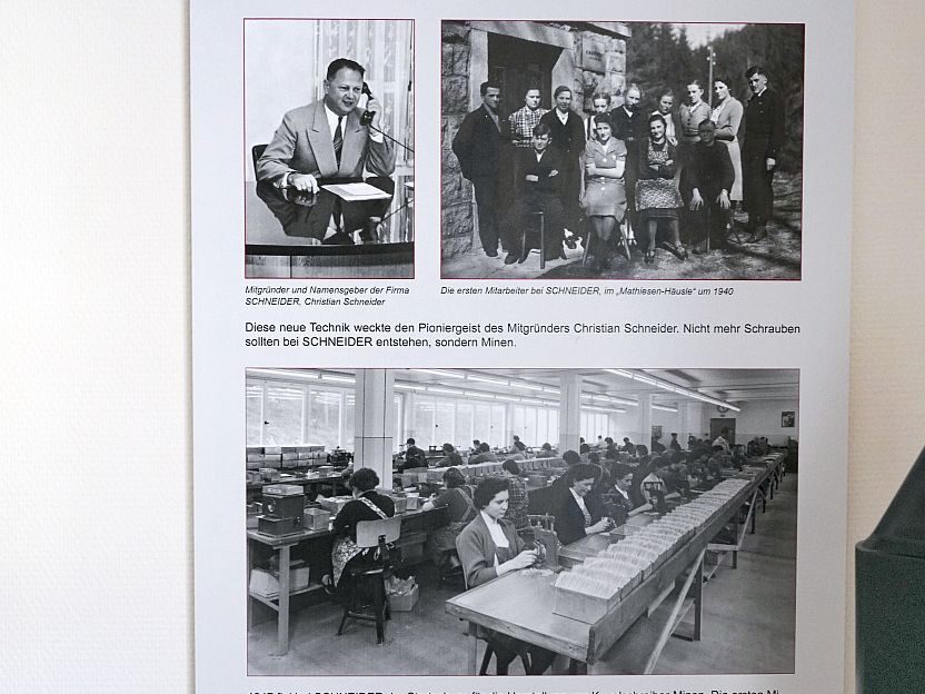 Industriegeschichte Tennenbronn Firma Schneider Schreibgeräte