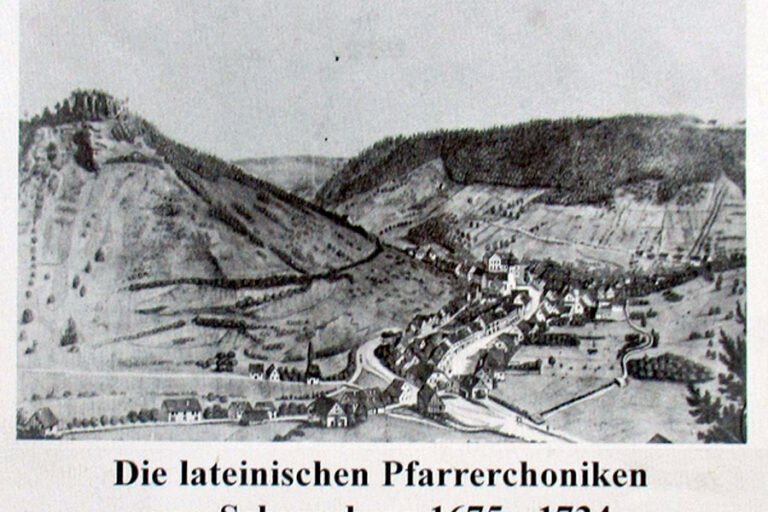 Pfarrchronik Schramberg 1675 – 1734 Pfarrchronik Schramberg 1675 - 1734