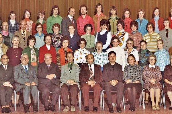 Katholische Kirchenchor beim 100. Jubiläum 1975 Katholische Kirchenchor beim 100. Jubiläum 1975