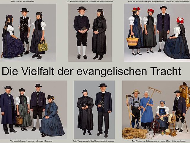 Die Vielfalt der Tracht