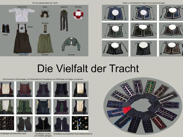 Die Vielfalt der Tracht