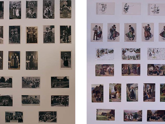 Postkarten der evangelischen Tracht