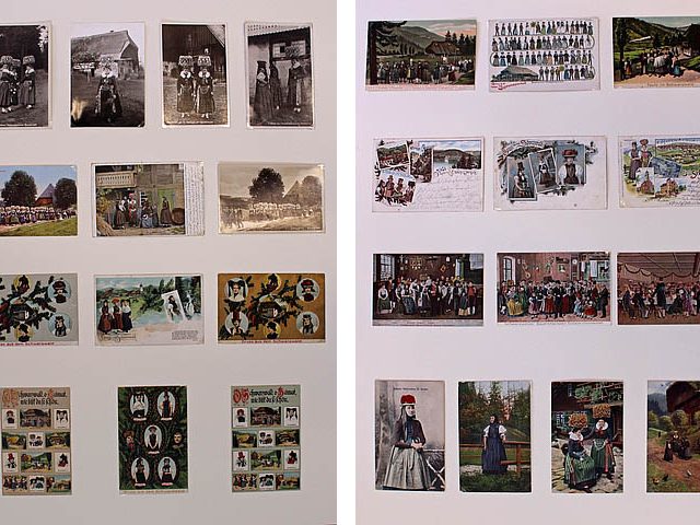 Postkarten der evangelischen Tracht