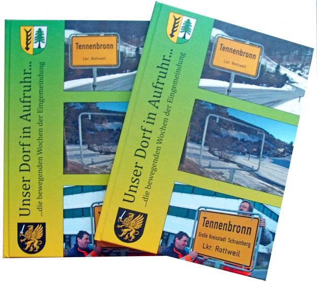 Buch zur Eingemeindung von Tennenbronn