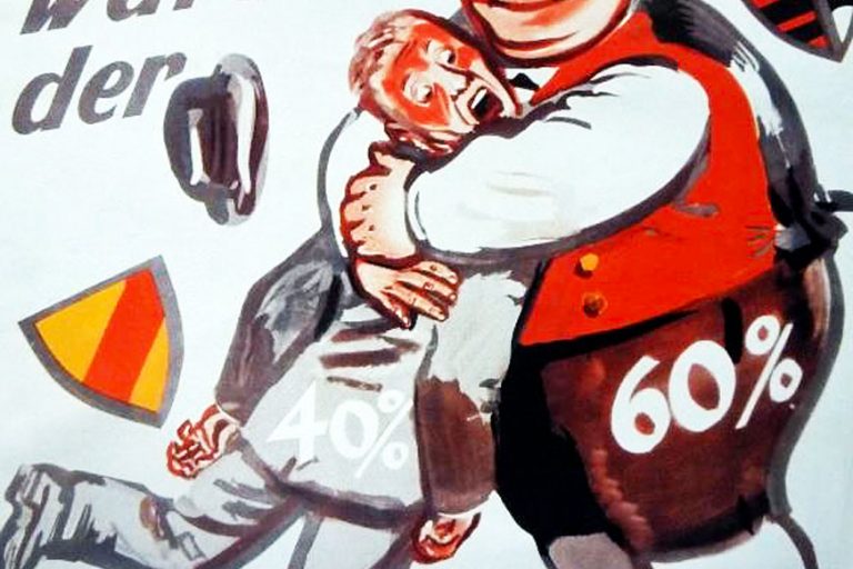 Gründung Südweststaat Plakat „Das wäre der Zusammenschluss“ Gründung Südweststaat Plakat "Das wäre der Zusammenschluss"