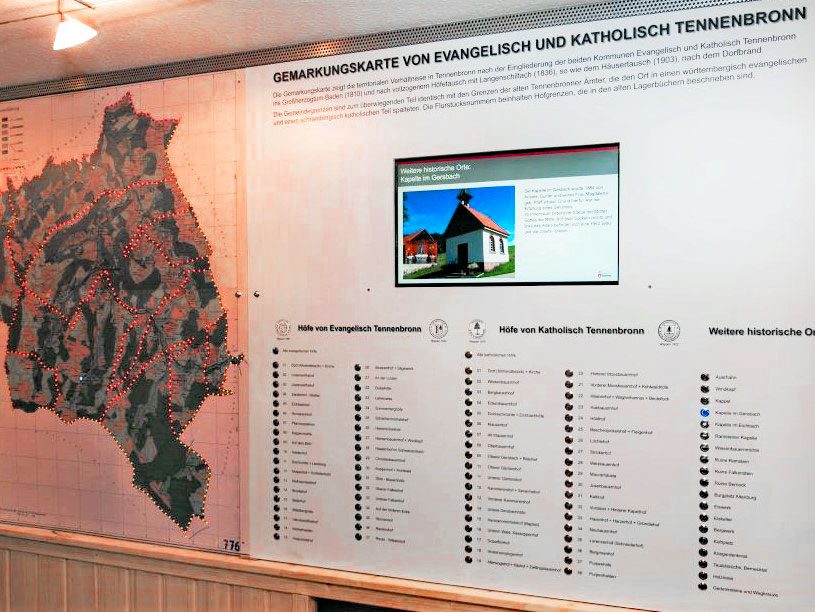 Interaktive Hoefekarte