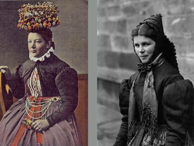 Bilder der Tracht aus Katholisch-Tennenbronn