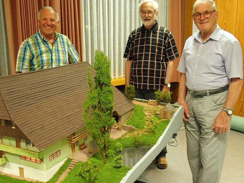 Die Referenten: Karl Heinz Moosmann, Alfred Kunz und Edwin Klausmann