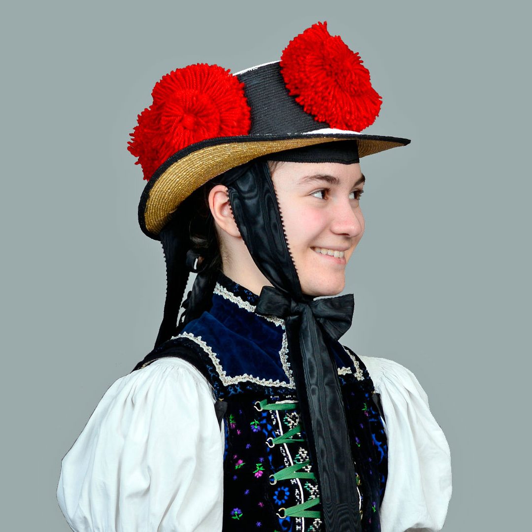 Der Rosenhut der Tracht von Evangelisch-Tennenbronn