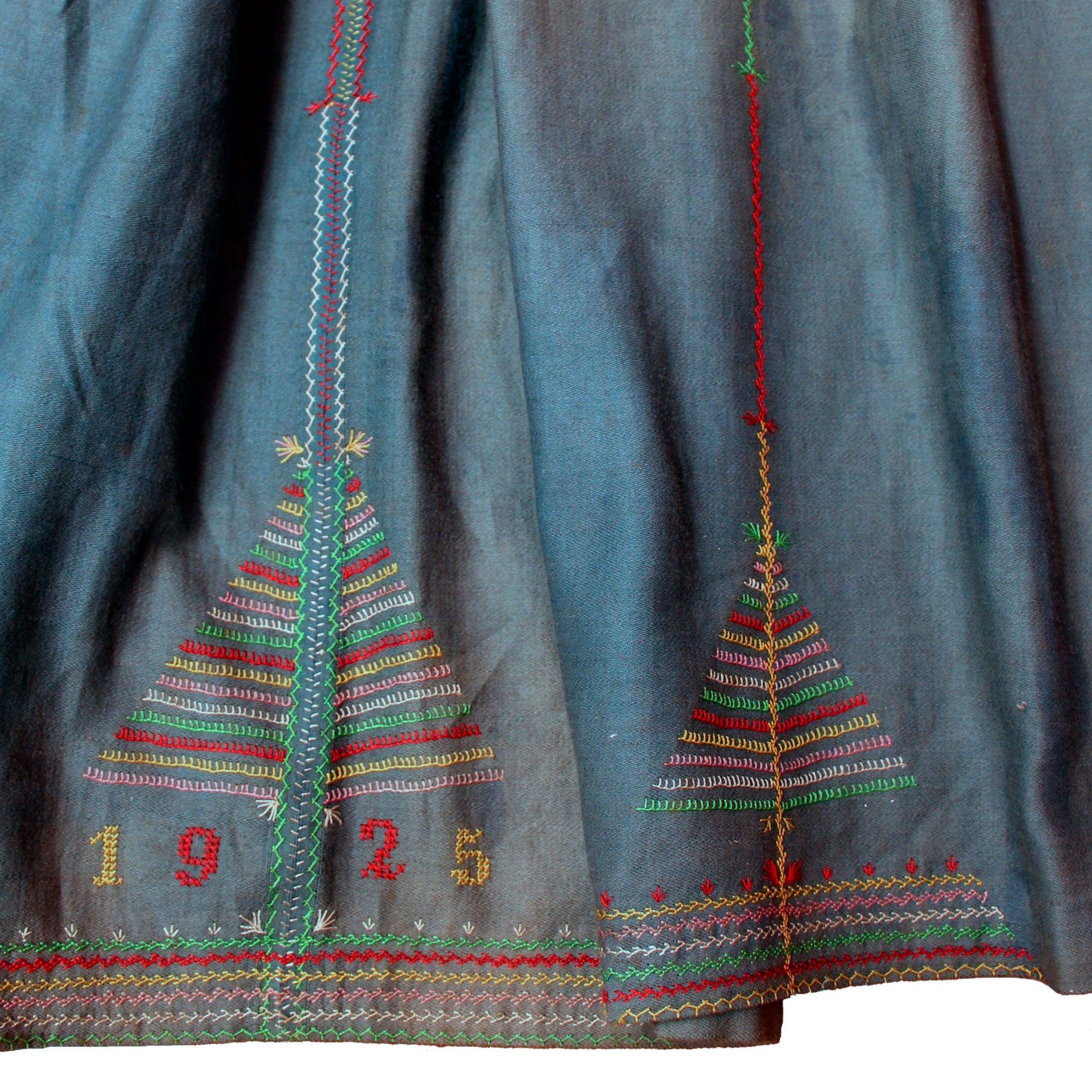 Lehengericht Stickereien