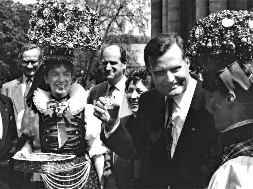 MV Frohsinn beim 40 jaehrigen Landesjubilaeum Baden Wuerttemberg 2
