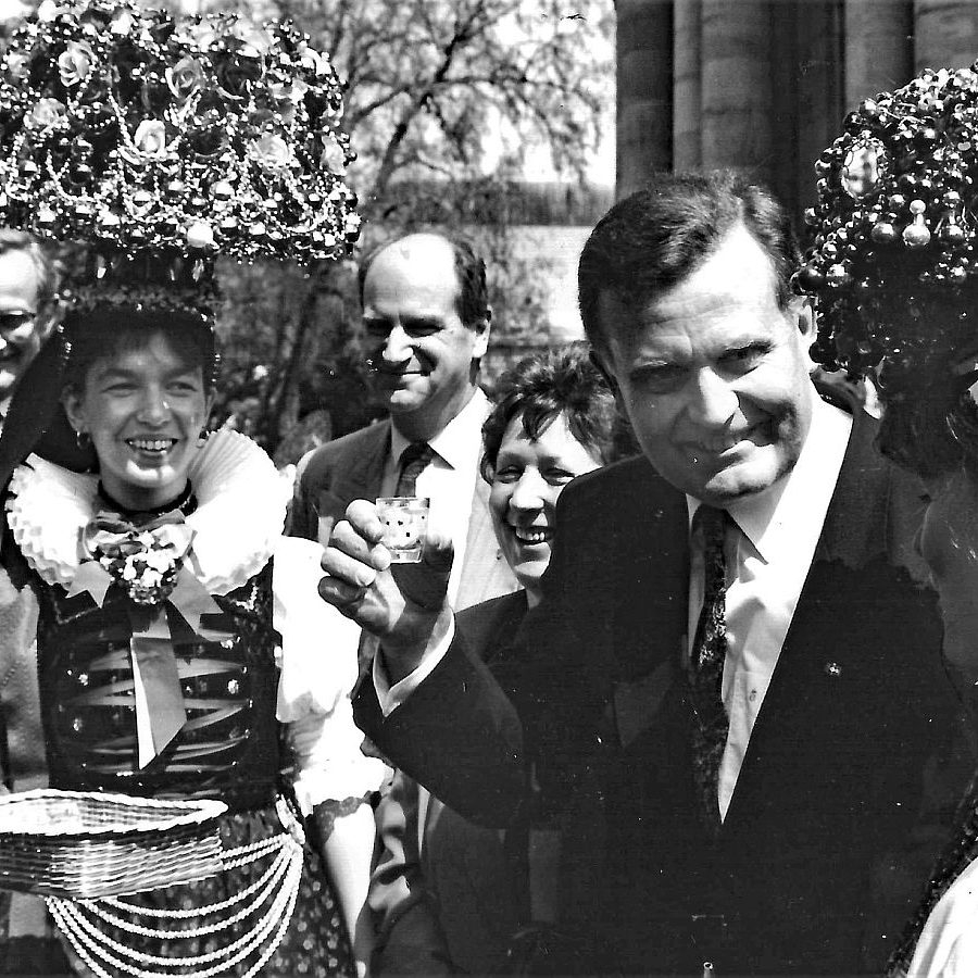 MV Frohsinn beim 40 jaehrigen Landesjubilaeum Baden Wuerttemberg 2