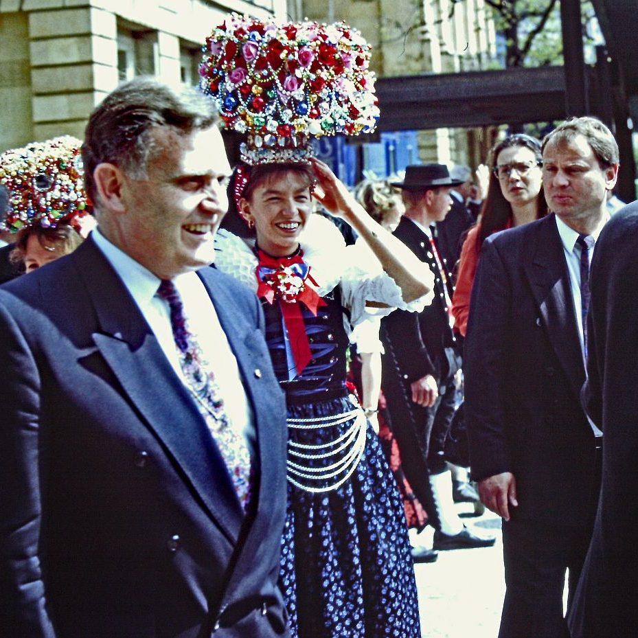 MV Frohsinn beim 40 jaehrigen Landesjubilaeum Baden Wuerttemberg 3