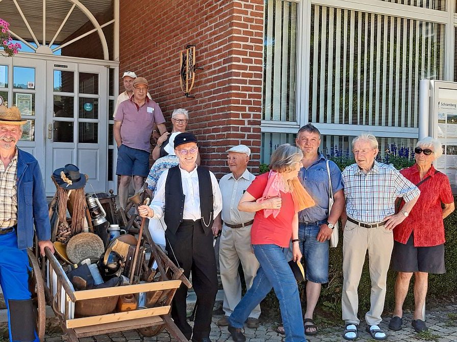 Fuehrung mit dem Dorfbuettel in Tennenbronn 01
