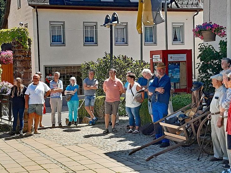 Fuehrung mit dem Dorfbuettel in Tennenbronn 02