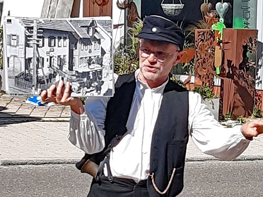 Fuehrung mit dem Dorfbuettel in Tennenbronn 05