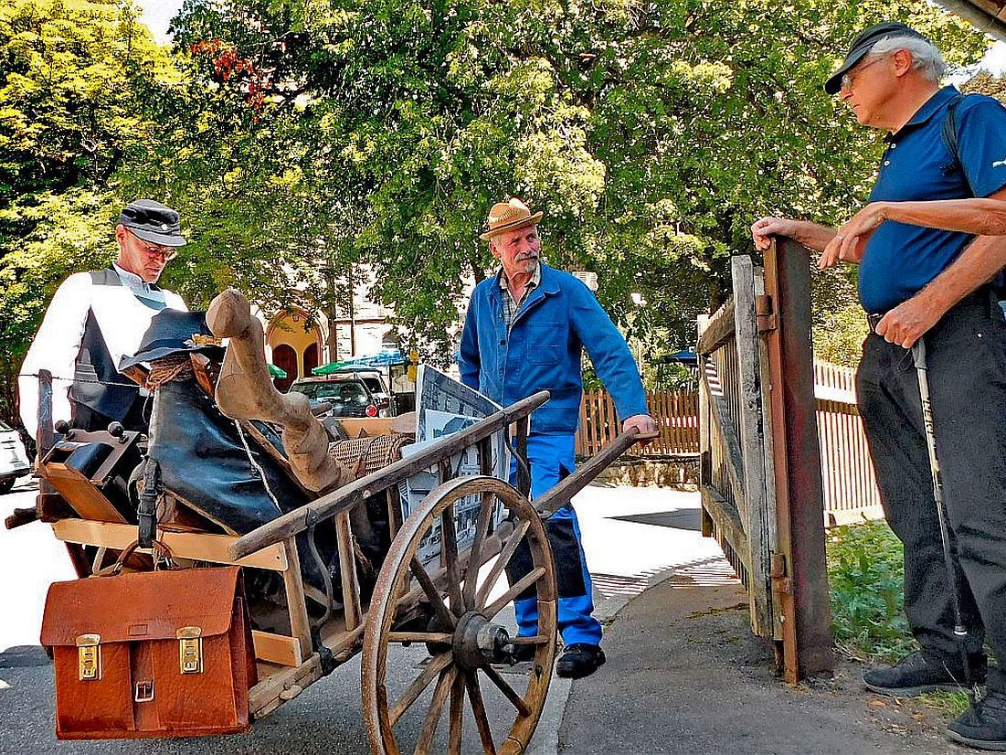 Fuehrung mit dem Dorfbuettel in Tennenbronn 07