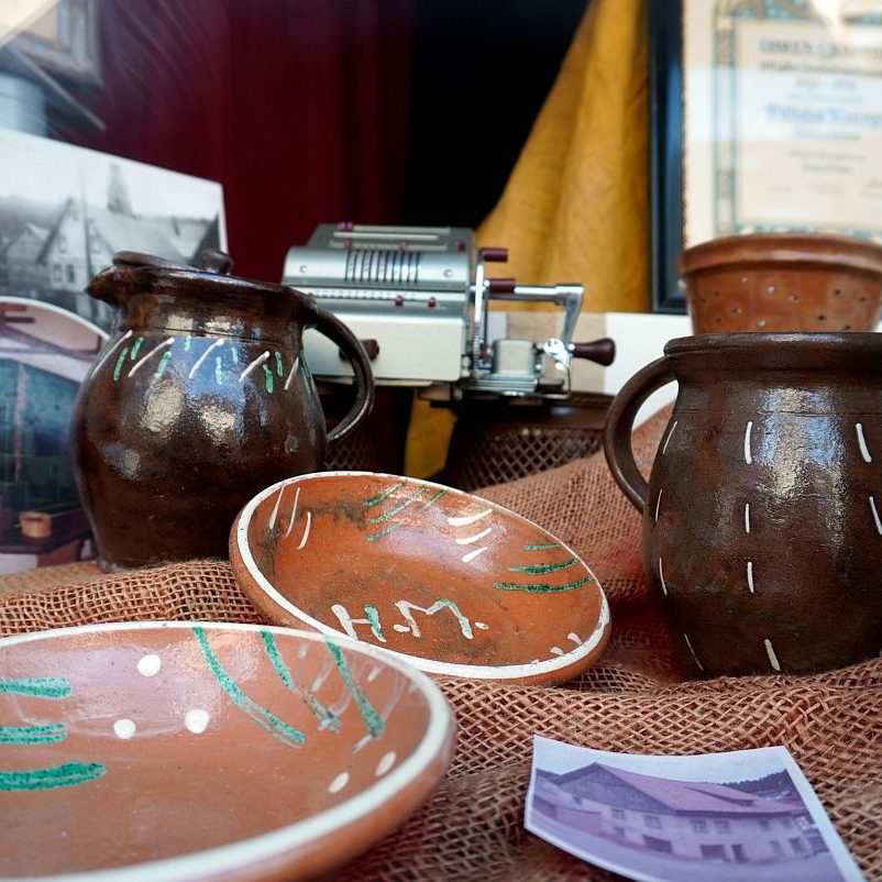 Schaufensterausstellung in Tennenbronn zur Geschichte des Handwerks 11