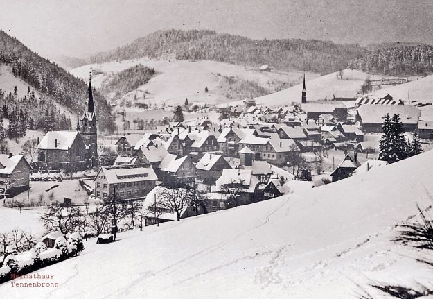 32 Dorf 1950 Winter