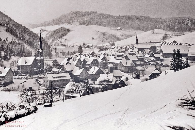 32 Dorf 1950 Winter