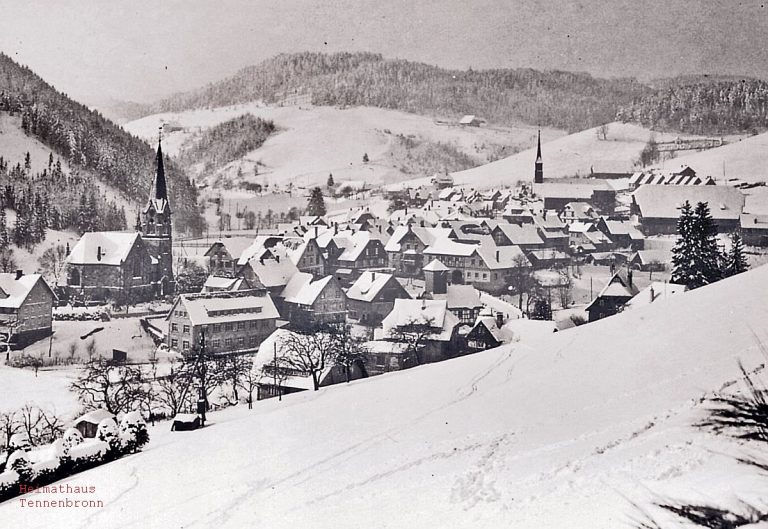 32 Dorf 1950 Winter