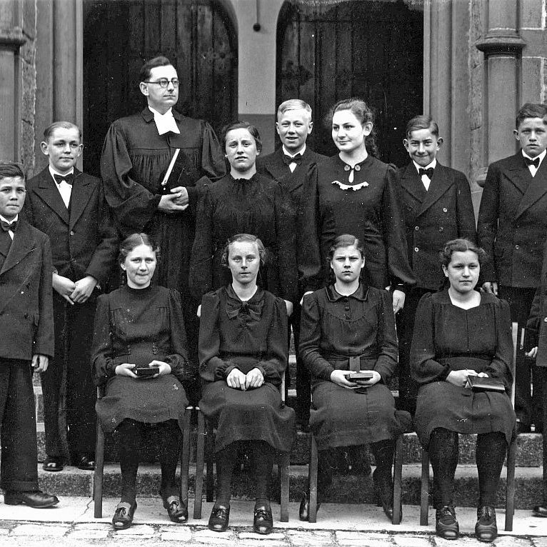 Konfirmation in Tennenbronn 1920 1960 03