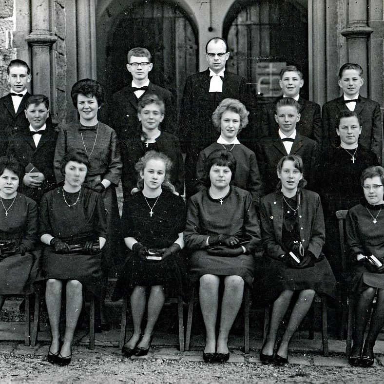 Konfirmation in Tennenbronn 1920 1960 04