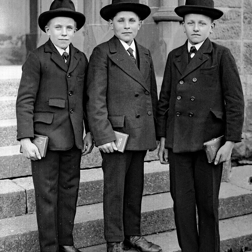 Konfirmation in Tennenbronn 1920 1960 05