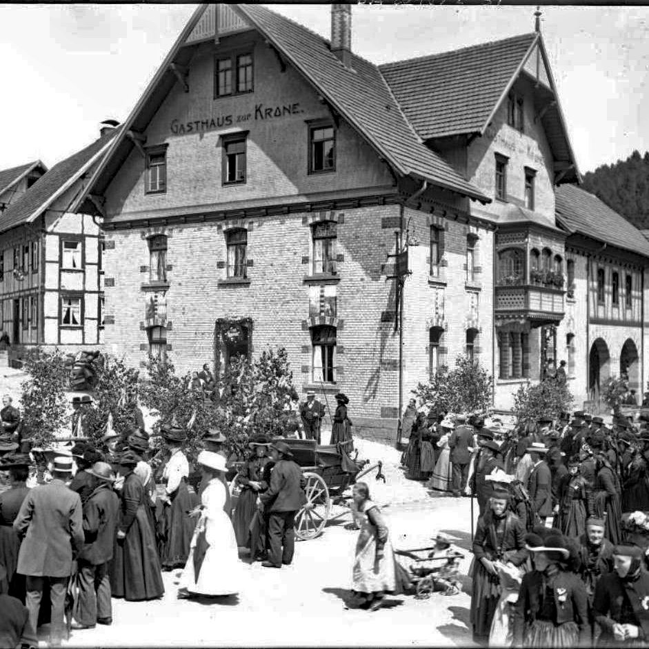 1910 Hochzeit Kronenwirt EugenHaas MarieEpting BA 2019 00002 51 Scan01