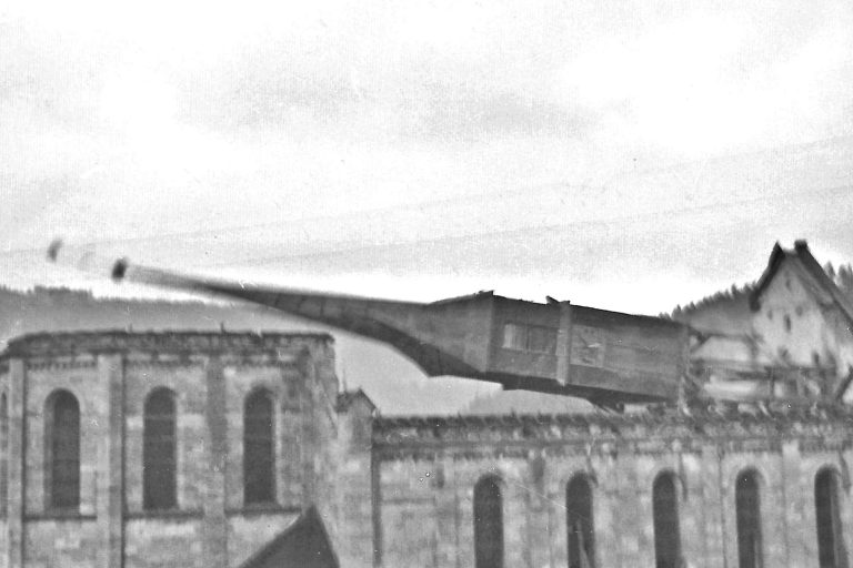 1967 Arbriss Katholische Kirche Turm fällt unten