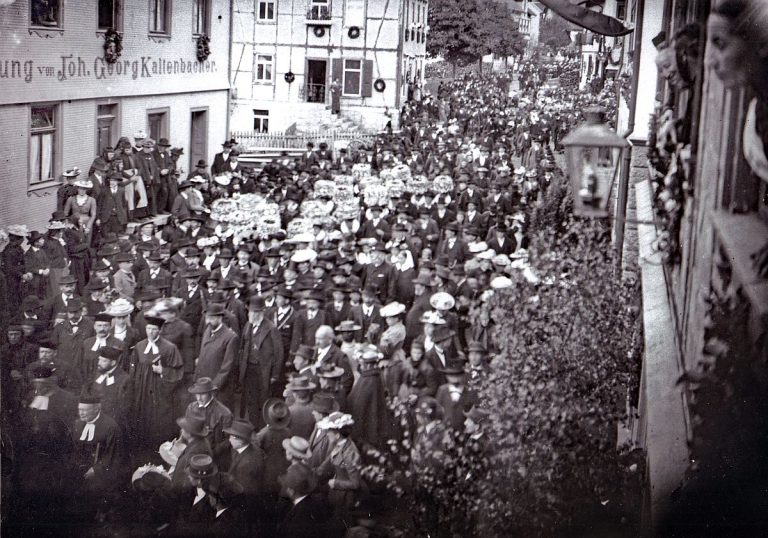 1903 Einweihung Evangelische Kirche 3