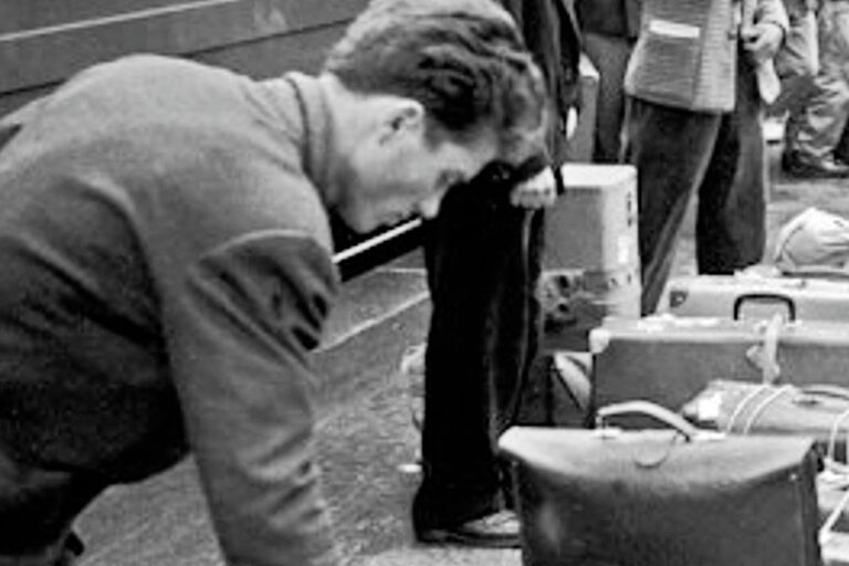 Italienische Gastarbeiter