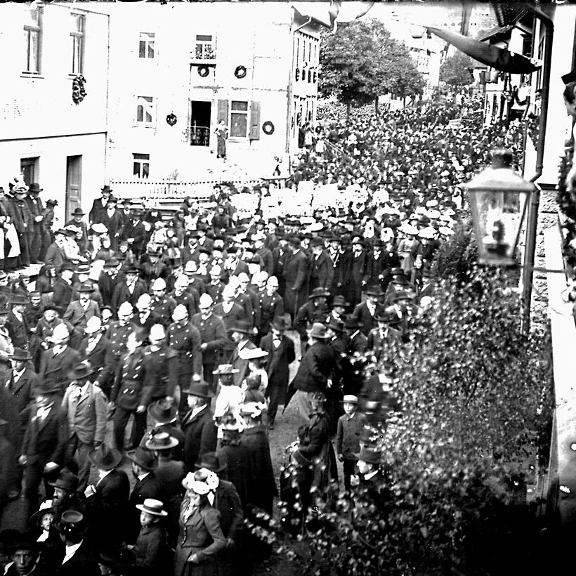 C H K 043 SM1 GP33 Einweihung evg Kirche 1903 A5 1200