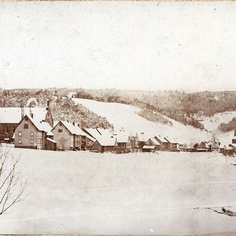 Winter im historischen Tennenbronn 1