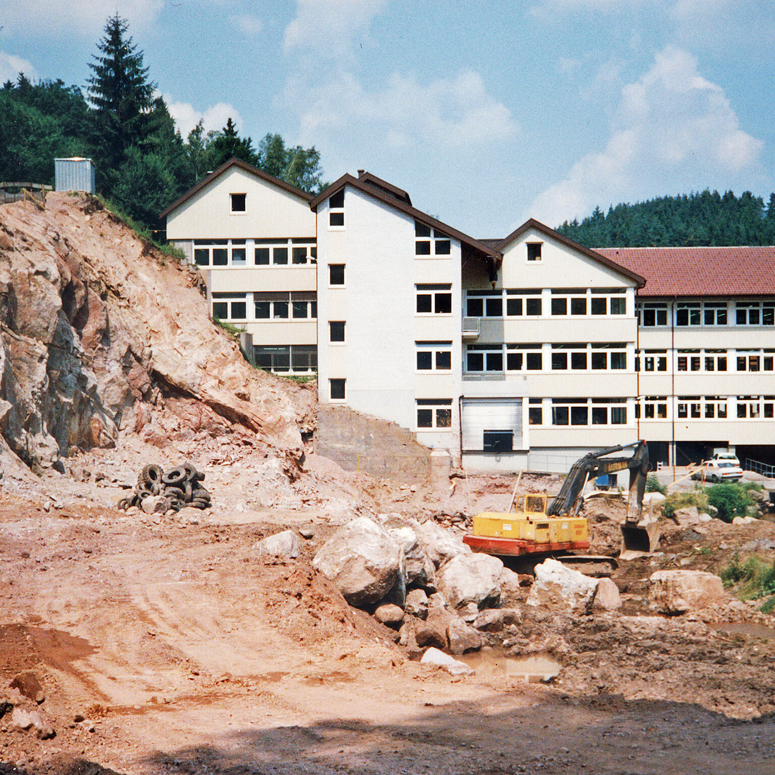 Neubau Spritzerei 1992