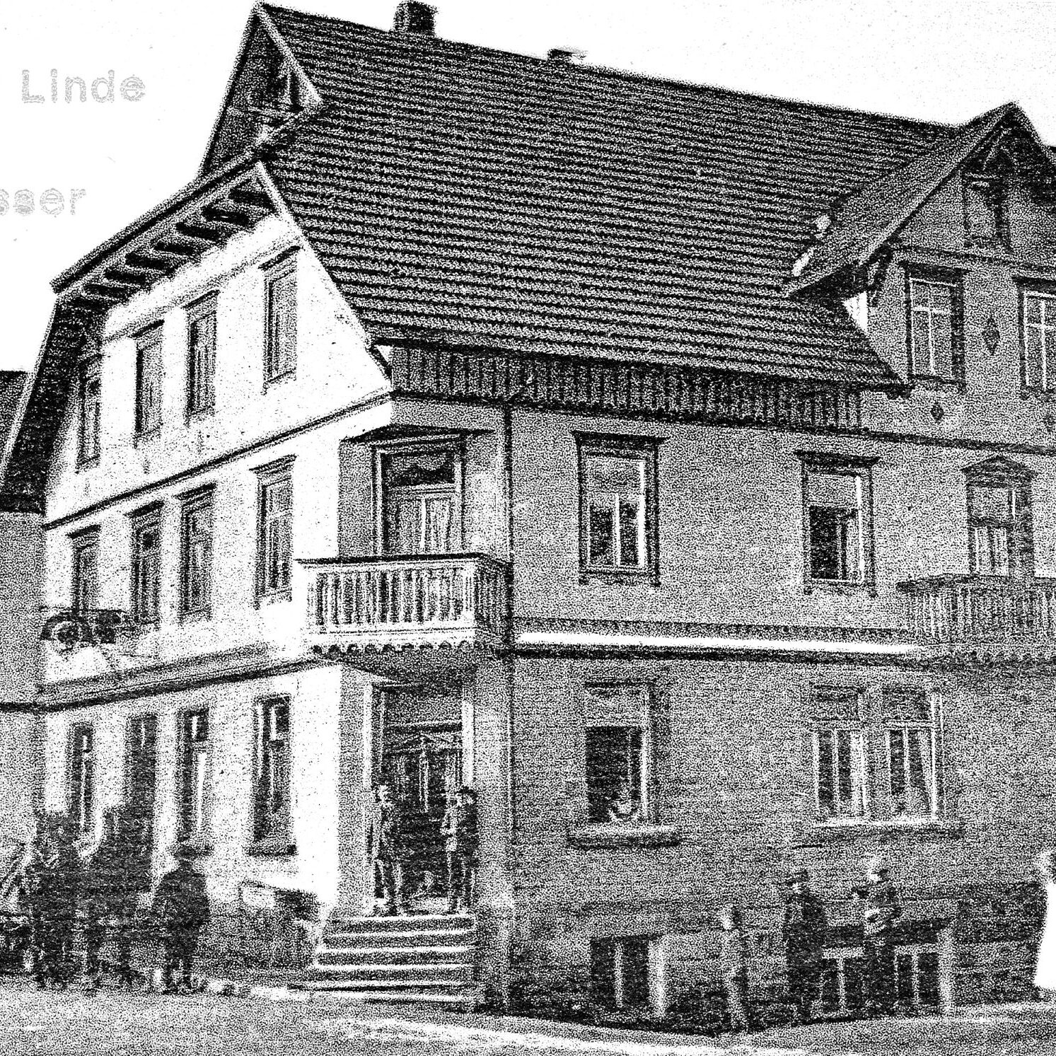 1920 Gasthaus Linde Besitzer Johann Weisser