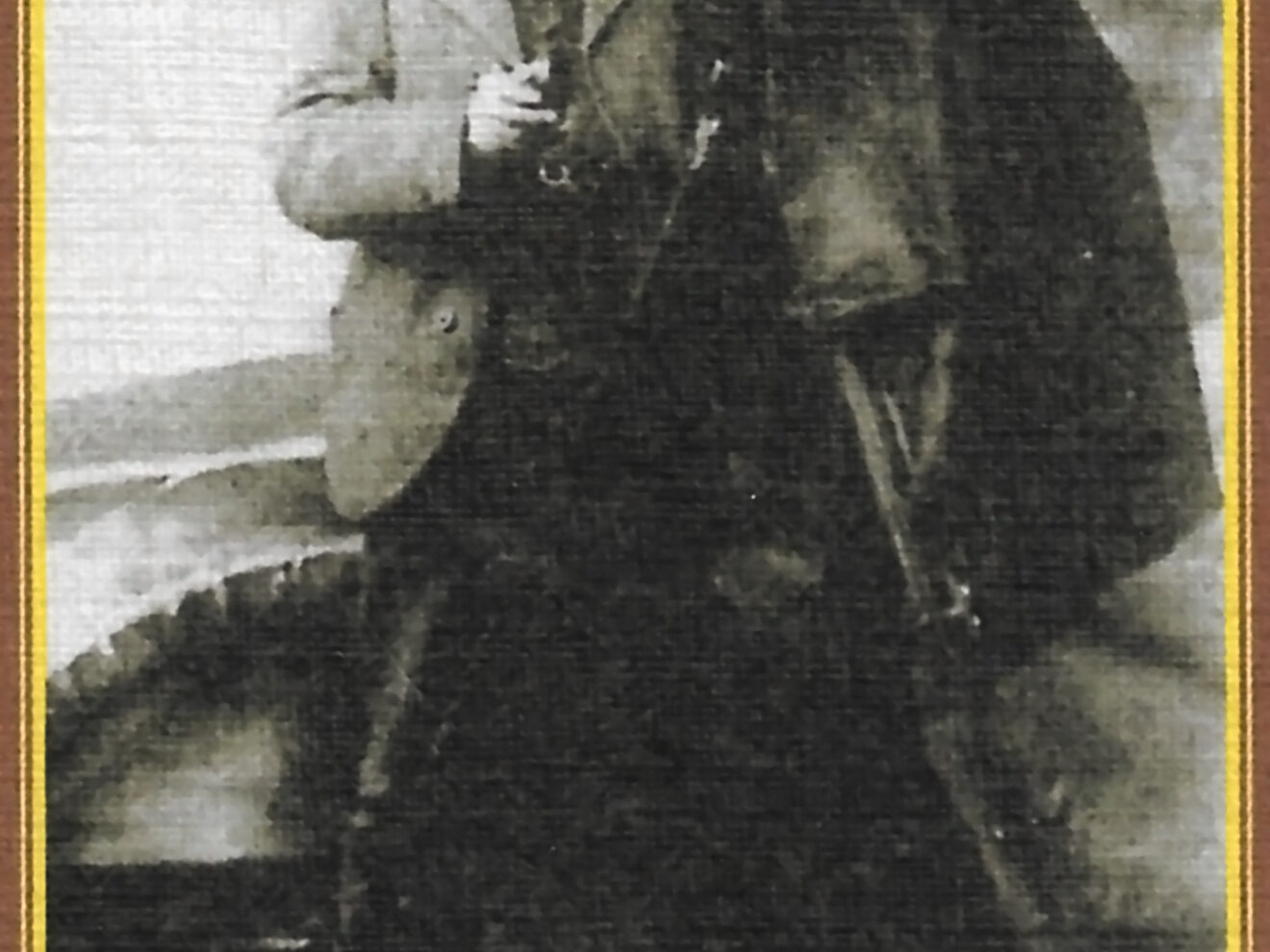 Johann Georg Fleig mit Fotoapparat Beschnitt